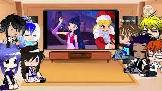 Evil winx club reacting to winx club (gacha club) part 5 Christmas special ️