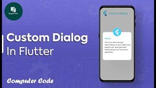 Create Dialog box / Pop up in Flutter | Computer Code