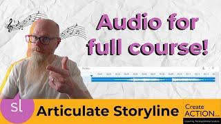 Articulate Storyline - Background music lasting for the whole course