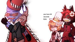 pov: lucifer finds out what valentino did to charlie | hazbin hotel | gacha life 2