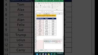 How to Create Dynamic named range with OFFSET || Excel Tricks || #shorts