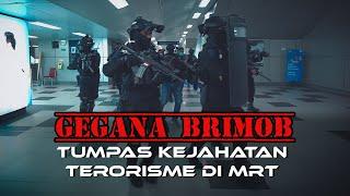 SIMULASI PENANGANAN BOM DAN TEROR DI DEPO MRT LEBAK BULUS JAKARTA SELATAN