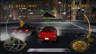 MIDNIGHT CLUB 3 GAMEPLAY 4K [PCSX2 1.7.0] MITSUBISHI ECLIPSE X SLR MCLAREN