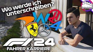 Wir unterschreiben unseren Formel 1 Vertrag! ️ - S1  Presaison - EA Sports F1 24 Karriere