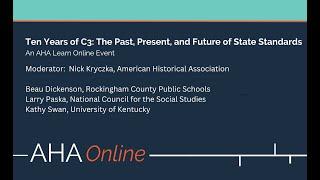Ten Years of C3: The Past, Present, and Future of State Standards