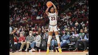 Bree Hall I Spot Up & Pull-Up, Mid-range & Threes I South Carolina 22/23 - WNBA Draft '25 Prospect