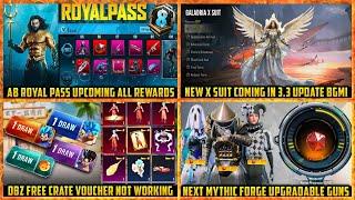 A8 Royal Pass Rewards | Upcoming X suit Leaks BGMI | How to use Dragon Ball Free Crate Voucher