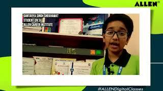 ALLEN PNCF Online Classes Student's Feedback | Kota Coaching | Admissions Open