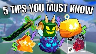 5 TIPS You MUST Know Before Reaching MAX LEVEL in Blox Fruits!