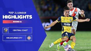 Central Coast Mariners v Melbourne City FC - Highlights | Isuzu UTE A-League 2023-24 | Round 21