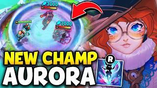 We played the NEW champion AURORA in 2v2 Arena Mode... this is how it went