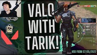 Disguised Toast plays Valorant with Tarik! VOD from 07/05/2022
