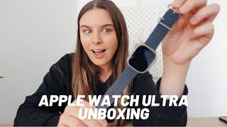 Apple Watch Ultra Unboxing | First Impressions and Series 7 Comparison