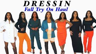 Fall Try On Haul Ft @DRESSIN_Official