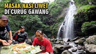 MENIKMATI SUASANA CURUG GAWANG, MASAK NASI LIWET DAN MAKAN BERSAMA