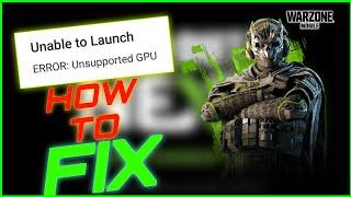 Warzone Mobile UNSUPPORTED GPU/CPU Error Problem Fix | How to Fix Warzone Mobile Error.