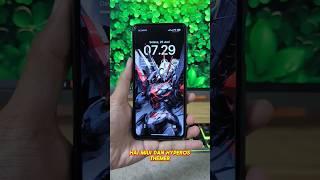 Tema iOS Xiaomi! Ada Kustom Lockscreen Dan Jam Digital Yang Sangat Keren #temaios #hyperos #xiaomi