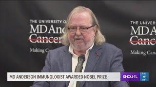 MD Anderson immunologist awarded Nobel Prize