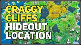 Hideout Location Fortnite Craggy Cliffs