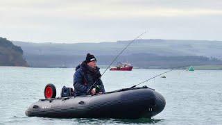 Small Boat Fishing And Trial Run In Poole Harbour