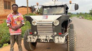 One-On-One with artisan (Welder) who has built ‘Jeep-wrangler’ Prototype Buffalo beast car in Ghana