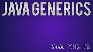 Java Generics [Sinhala - සිංහල]