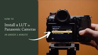 How To Install a LUT in Panasonic S1/S1H/GH5 Cameras – VLT Files