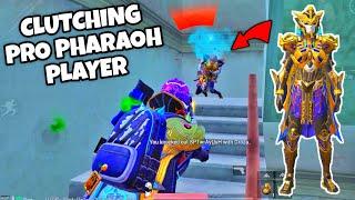 This PRO PHARAOH Player Is OVERCONFIDENT But It Was A Mistake | BGMI Solo VS Squad