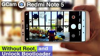 Gcam Redmi Note 5 pro No Root | without Bootloader Unlock | Gcam Go - Google Camera on Redmi Note 5