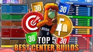 TOP 5 BEST CENTER BUILDS in NBA 2K22 NEXT GEN!