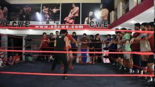 THE GREAT KHALI  Training Session at CWE Academy Jalandhar