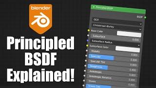 All Blender Principled BSDF Settings Explained