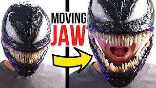 Venom Mask With MOVING MOUTH! *How To Make*