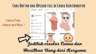 Cara Menjadi Canva Kontributor