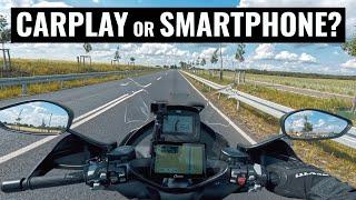 Apple CarPlay or Smartphone on your Motorcycle? Carpuride Test