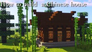 minecraft how to build a chinese house