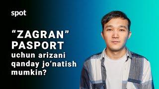 “Zagran” pasport olish tartibi. Arizani qanday jo‘natish mumkin?