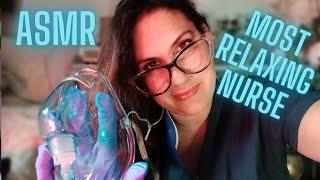 [ASMR] MOST RELAXING NURSE , TENDER MEDICAL ASMR ,  personal attention , tingles , triggers scrubs