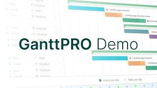 GanttPRO Demo for Project Management