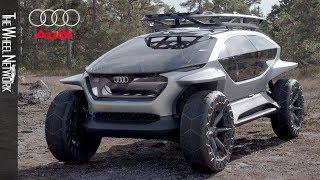 Audi AI:Trail quattro Electric Off-Road Vehicle | Driving, Interior, Exterior