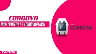 How to install a cordova plugin 2019/2020