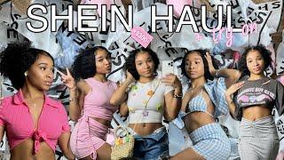 HUGE SHEIN HAUL + try on | *spring edition* skims dupes + more | links in description🫧