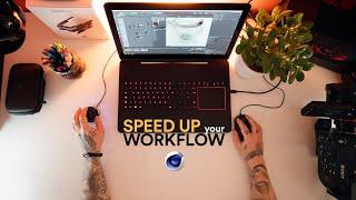 SPEED UP your WORKFLOW in Cinema 4D