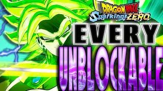 EVERY UNBLOCKABLE MOVE Dragon Ball Sparking ZERO!