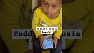 Baby & Toddler love call #cousins #baby #toddler #22months #sweetbaby #familylove #fyp #shorts