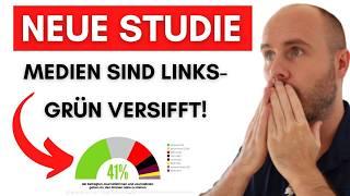 41% der Medien stehen den Grünen nahe! Wert für AfD überrascht!