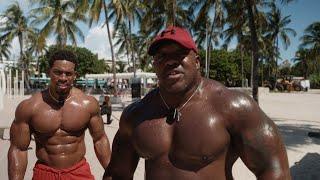 PARTNER TABATA AT MUSCLE BEACH