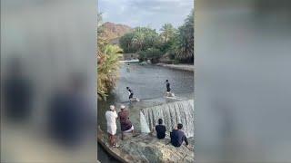 Onlookers caught in flash flood north of Oman | AFP