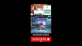 THE MANISH GAMING ️ REDEEMCOD COSTAM FREE FIRE LIVESTREAM #livestrem