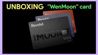 Revolut card Unboxing | "WenMoon" Card (Standard plan)